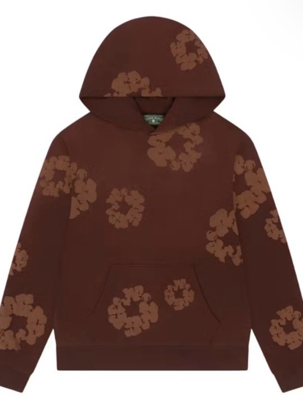 Denim Tears Mono Cotton Wreath Hoodie